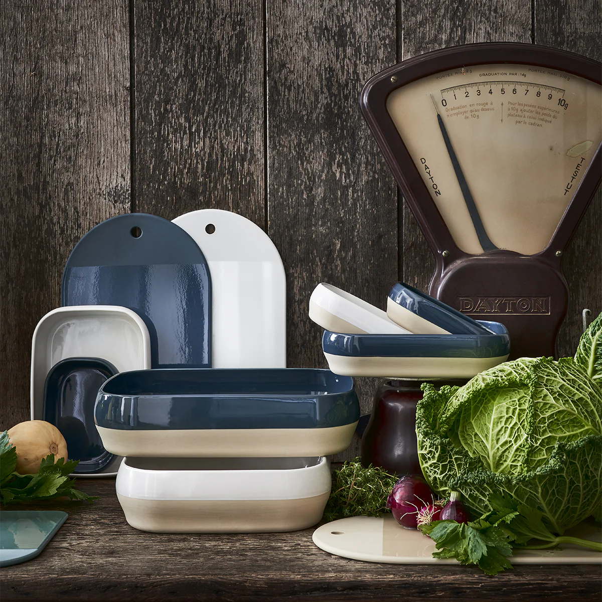 BAHIA BLEU DE ROCHE Planche en grès 25 x 13,5 cm - Image 4