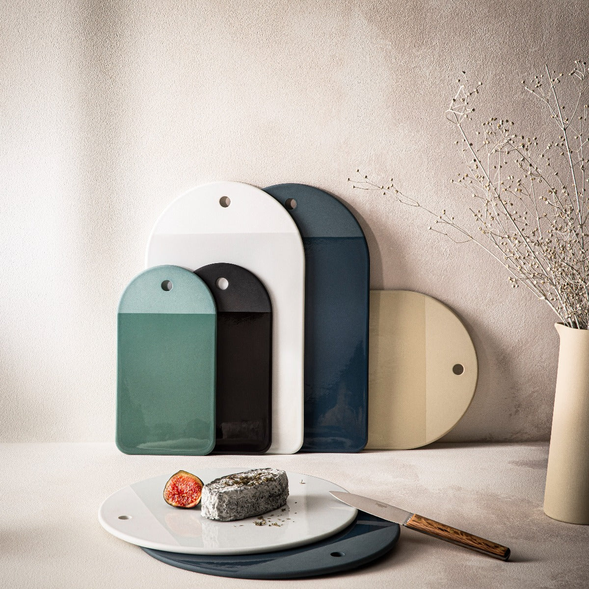 BAHIA BLEU DE ROCHE Planche en grès 25 x 13,5 cm - Image 5