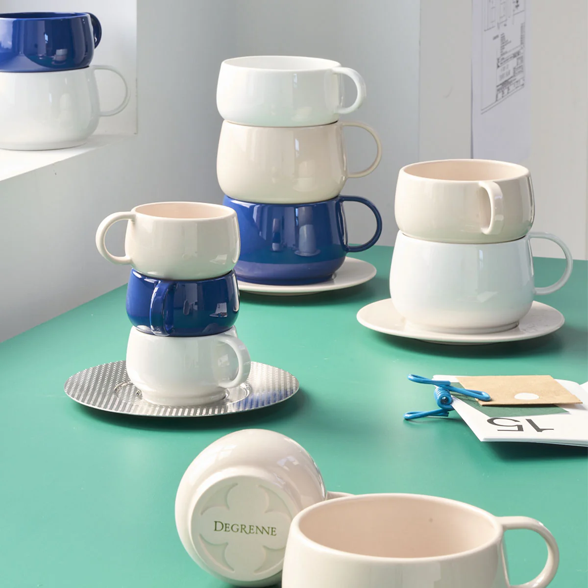 CAFETERIE EMPILEO ROSE NUDE Soucoupe 15 cm - Image 4