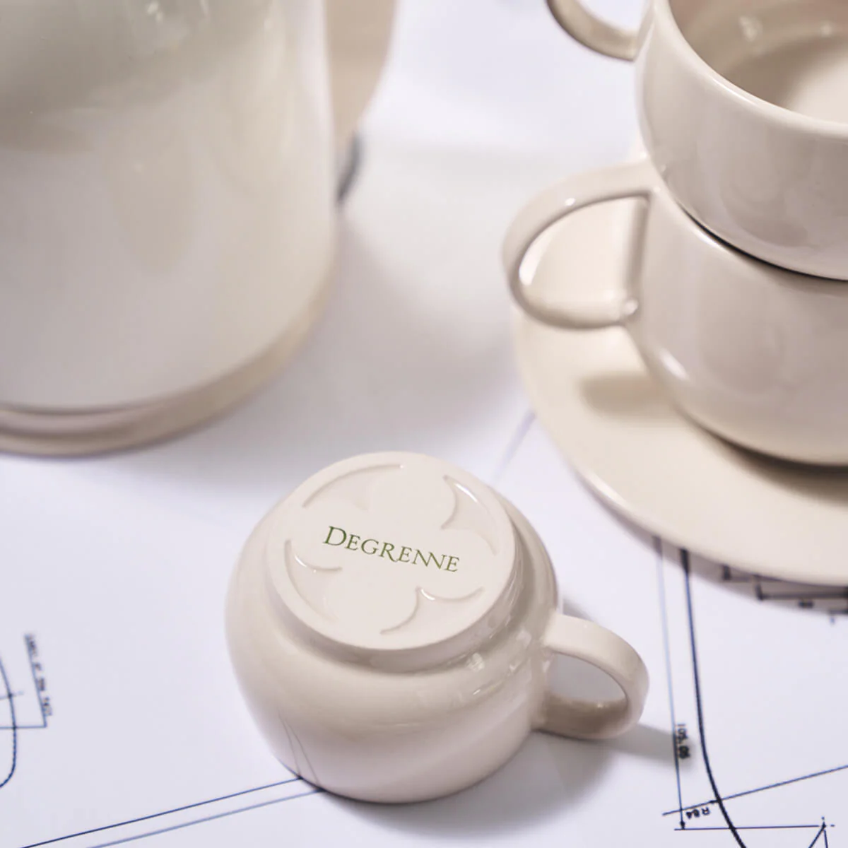 CAFETERIE EMPILEO ROSE NUDE Tasse à café/expresso 10 cl - Image 3