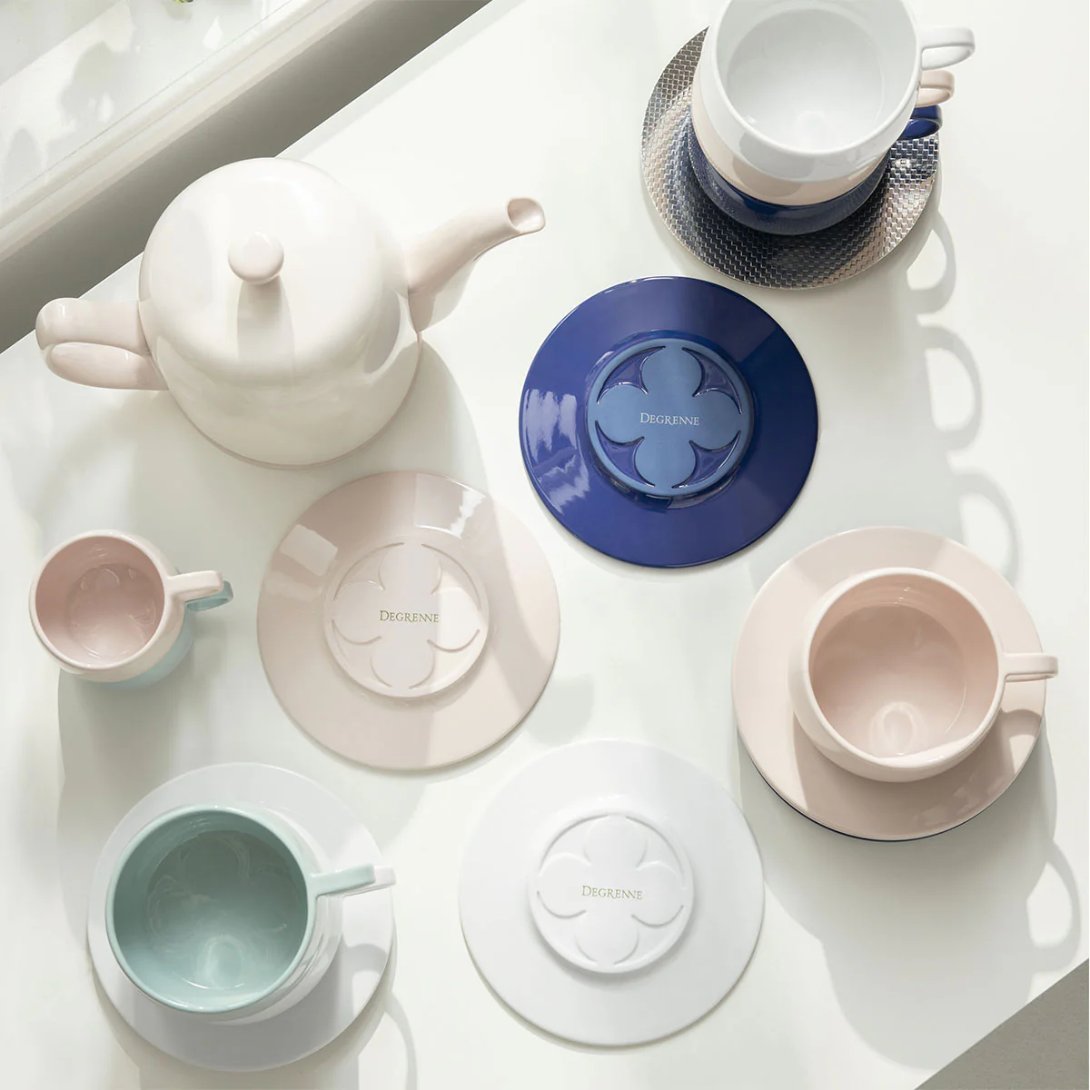 CAFETERIE EMPILEO VERT AMANDE Soucoupe 15 cm - Image 3