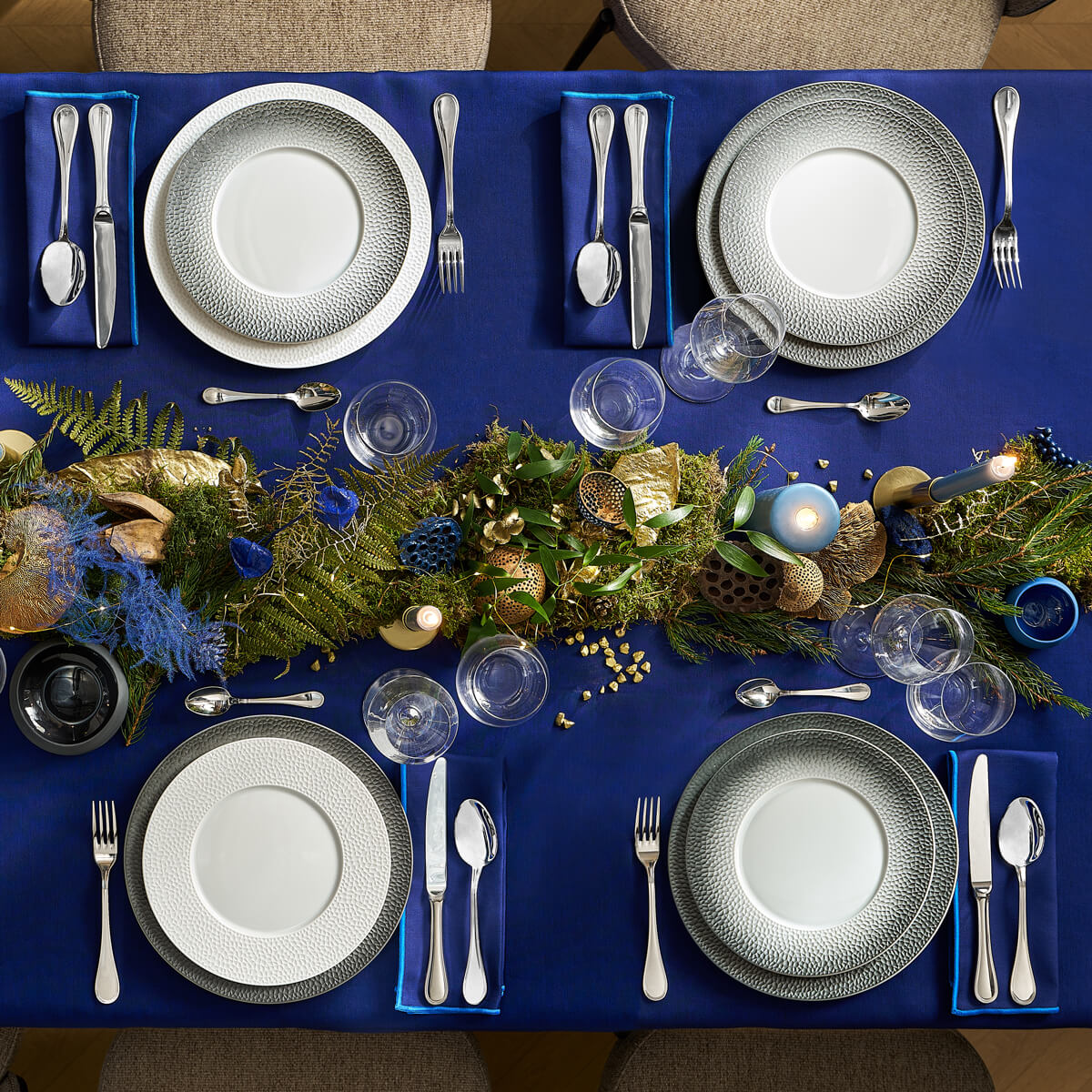 COLLECTION L FRAGMENT NOIR Assiette de présentation 32cm - Image 4