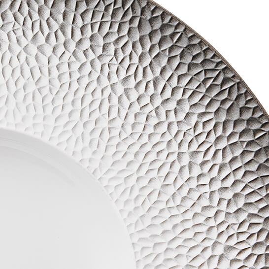 COLLECTION L FRAGMENT NOIR Assiette plate ronde 27,9cm - Image 3