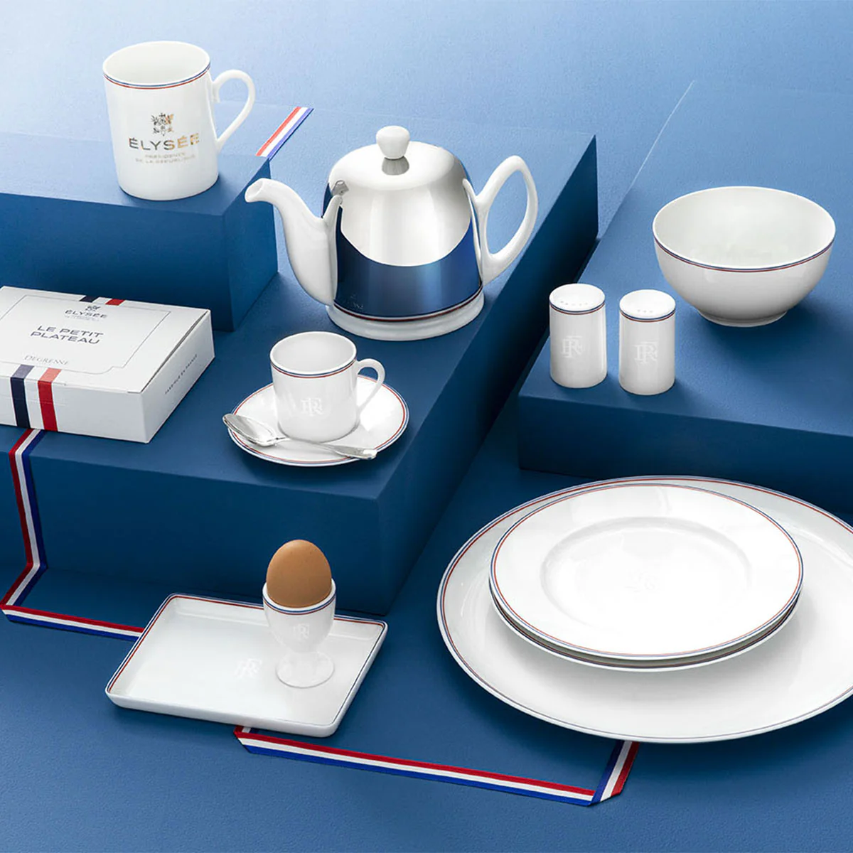 DEGRENNE ELYSEE Coffret salière et poivrière République française - Image 9