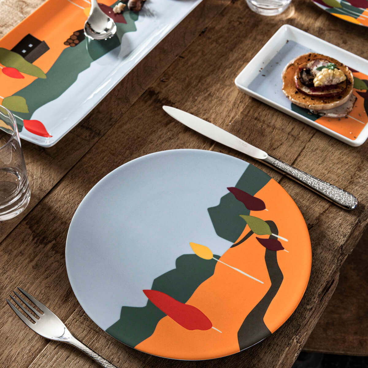 DESTINATION FORET Coffret 3 mini plats 16 x 12 cm - Image 9