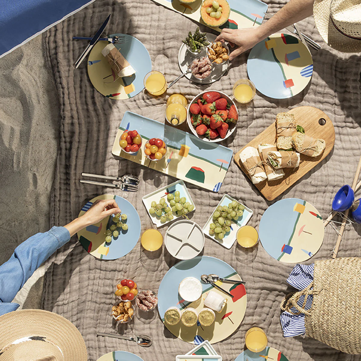 DESTINATION MER Plat à tarte 32 cm - Image 5