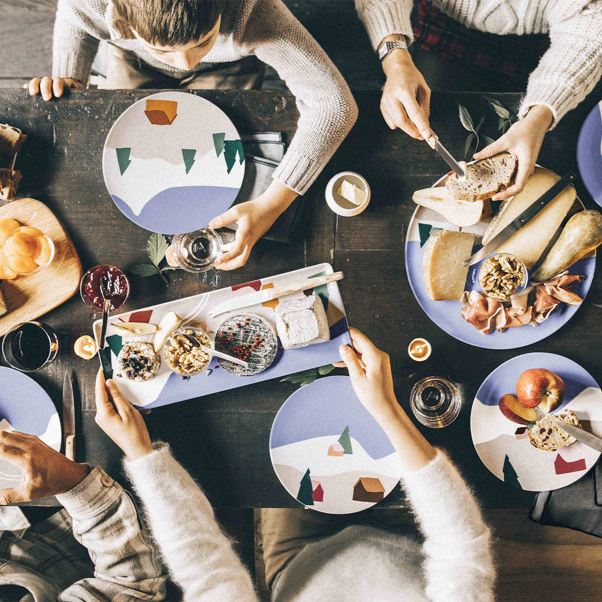 DESTINATION MONTAGNE Plat à tarte 32 cm - Image 3