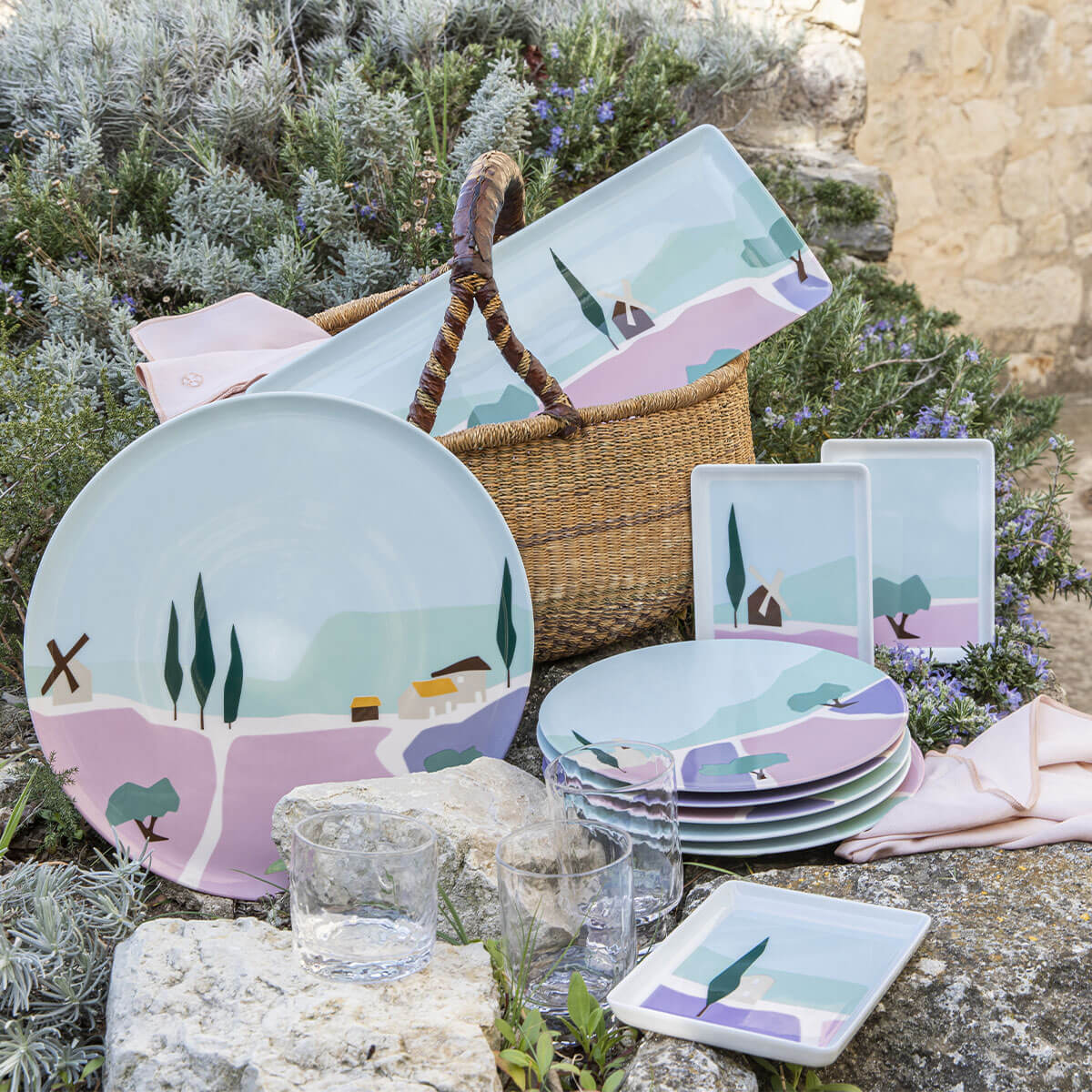 DESTINATION SUD Coffret 3 mini plats 16 x 12 cm - Image 4