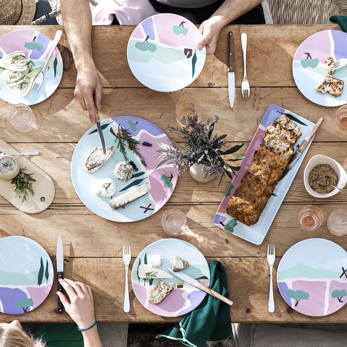 DESTINATION SUD Plat à tarte 32 cm - Image 4