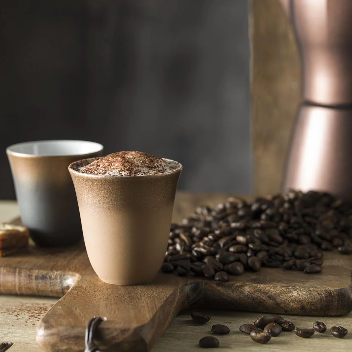 ILLUSIONS MULTICOLORE Coffret 4 tasses à moka 7 cl - Image 6