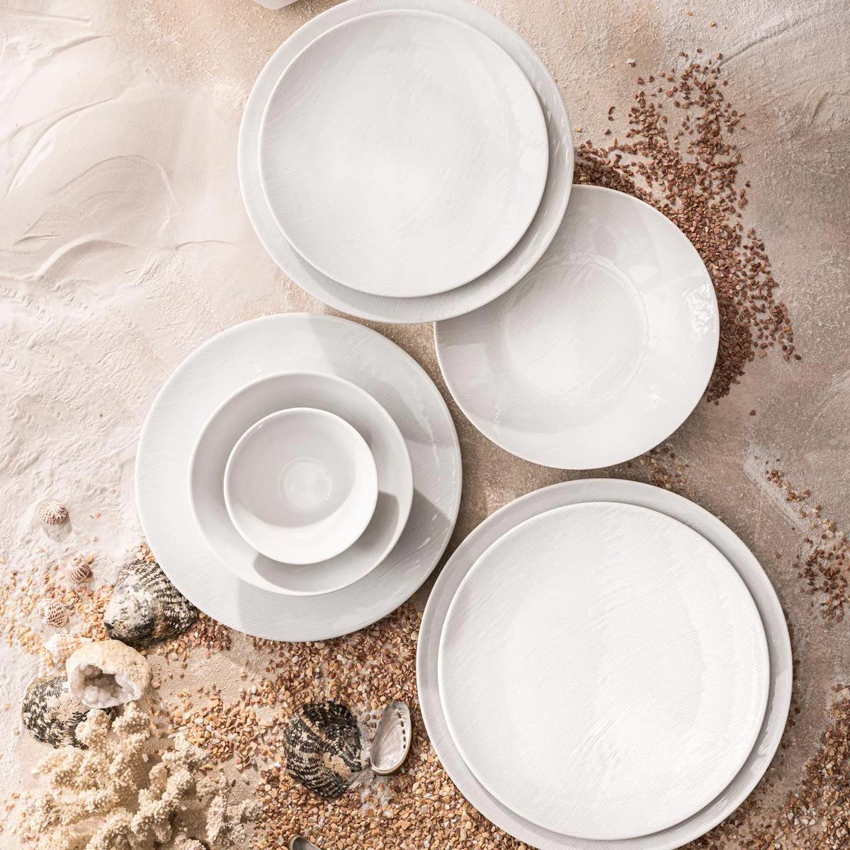 RIVAGE BLANC Assiette plate 27,9cm - Image 4