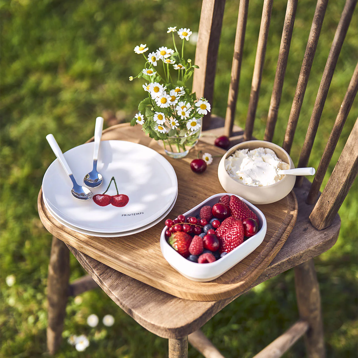 SAISONS Coffret 4 assiettes 19 cm fruits - Image 8