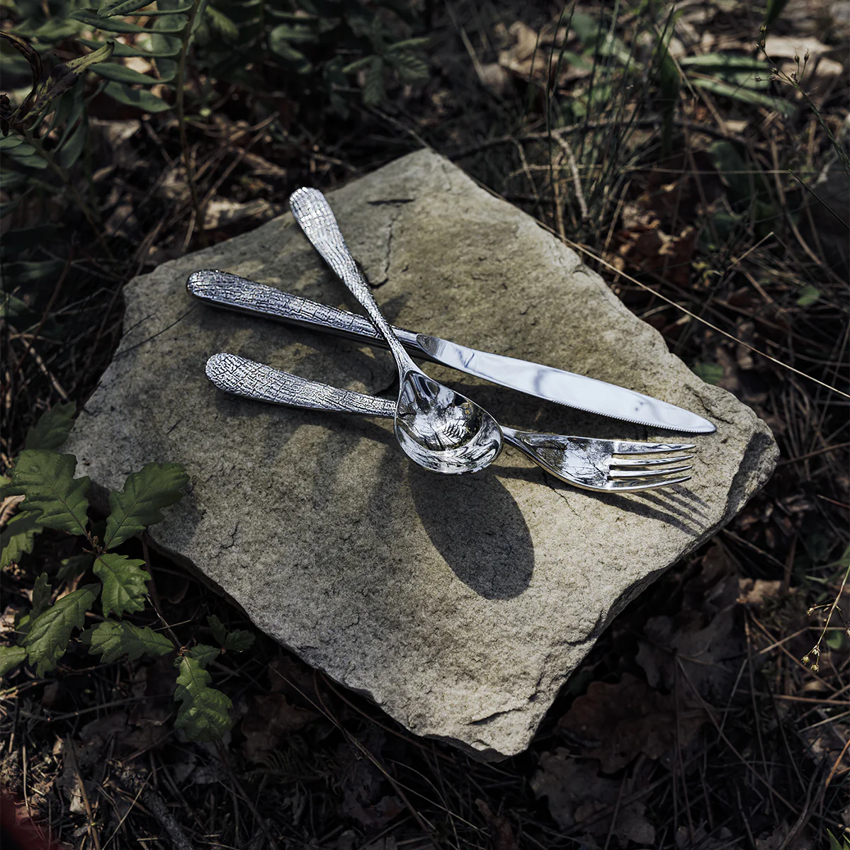 SUPERNATURE MIROIR Coffret 24 couverts monobloc lame scie - Image 9