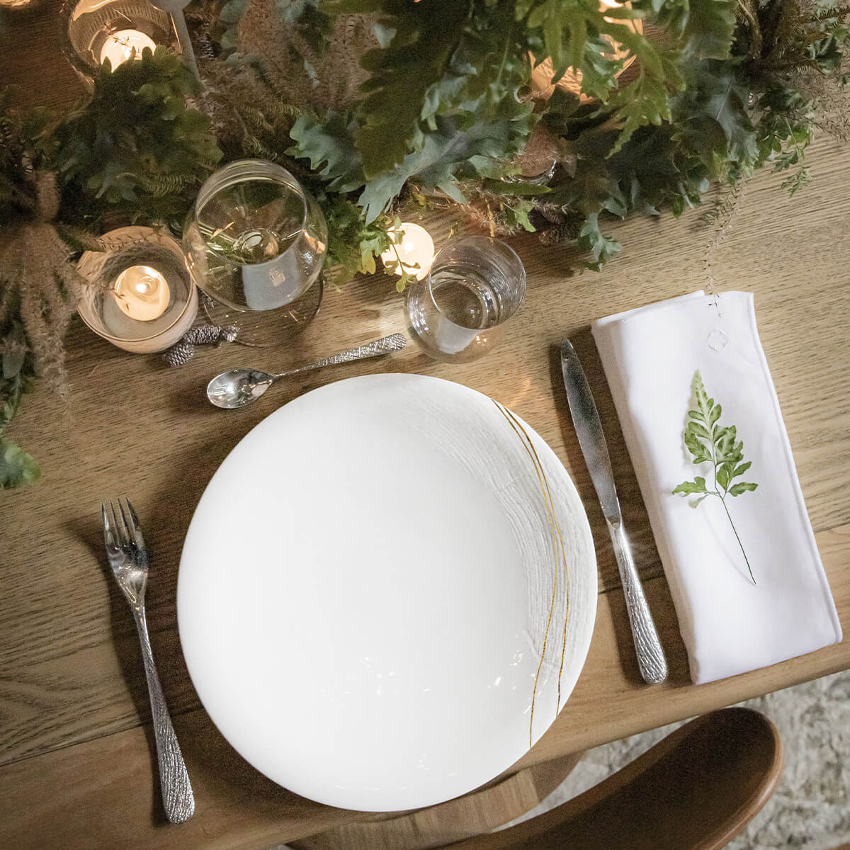 SUPERNATURE OR Assiette 27 cm - Image 4